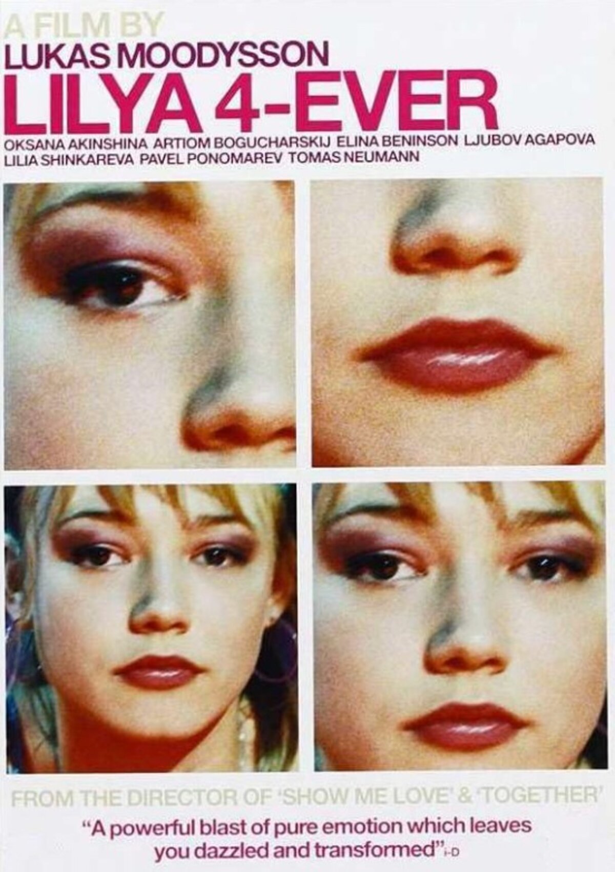 A Lilya 4-Ever című film plakátja.