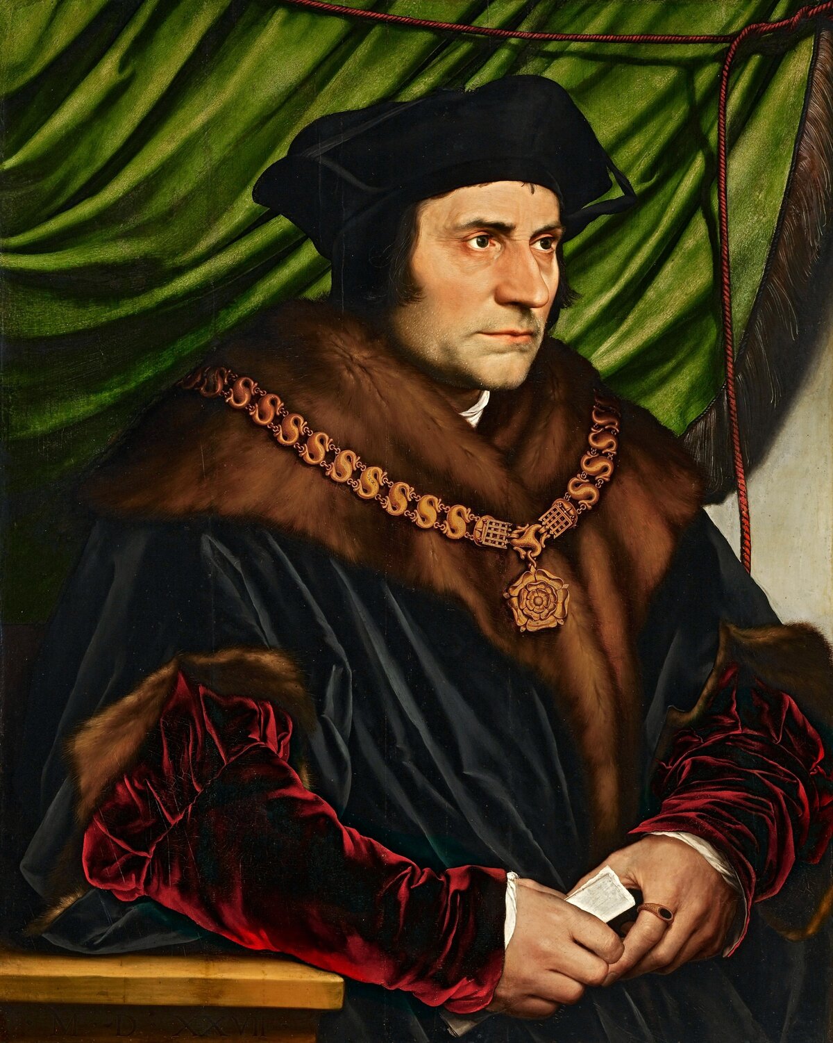 VIII. Henrik udvari festője, Hans Holbein számos portrét festett. 