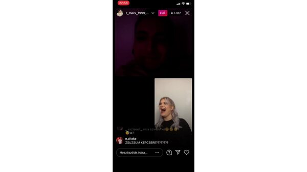 Egyébként Bish az évek alatt megannyi emberrel balhézott Instagram-élőkben. Egyszer például VV Zsuzsuval, a Való Világ első női nyertesével is veszekedett. Az influenszer szerint az ex-villalakó azzal nyerte meg a versenyt, hogy állandóan csak sírt, mire Zsuzsu azt válaszolta, hogy inkább sírjon az ember, minthogy egy bizonyos betegsége legyen az elnyomott stressztől. Melyik betegséget mondta a live-ban?
