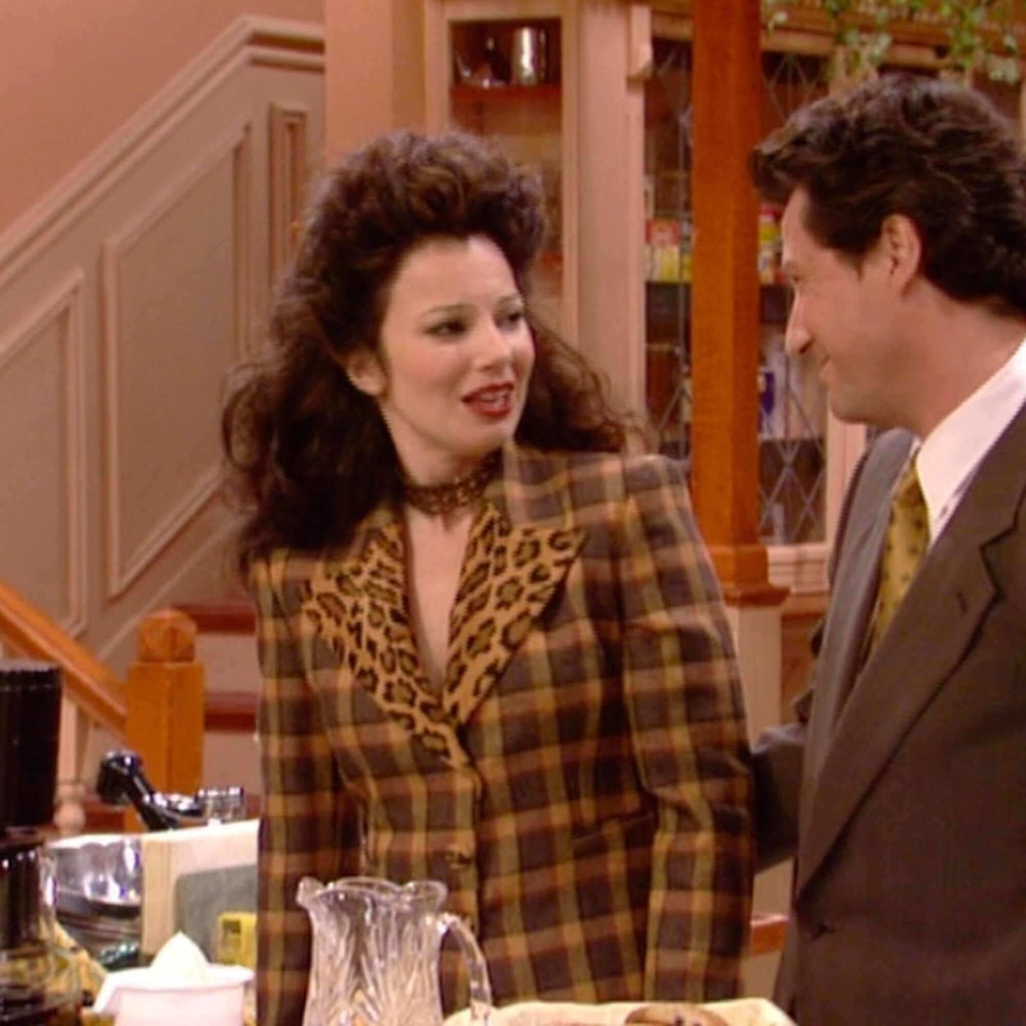 Fran Drescher Fran Fine-ként a Dadus című sorozatban.
