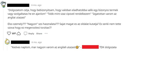 Pár hónapja volt egy kis OTDK-s tea. Kinek sikerülhetett ennyire csapnivalóan a dolgozata?