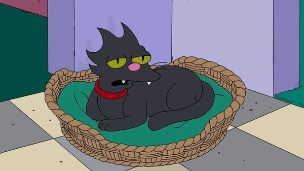 Lisa Simpson választási csalás után nyomoz, miután Balfék Bobot megválasztják Springfield polgármesterének. Mi a neve a lány macskájának, akit szintén megtalál a szavazók névsorában?