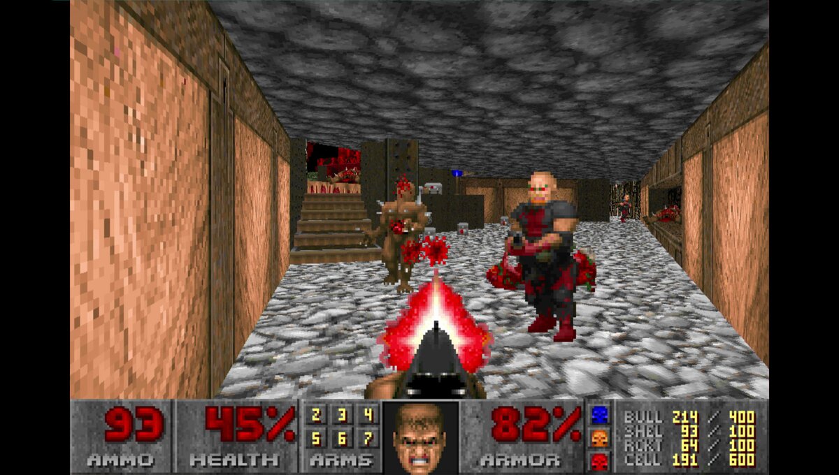 A DOOM nem is volt igazi három dimenziós játék. 