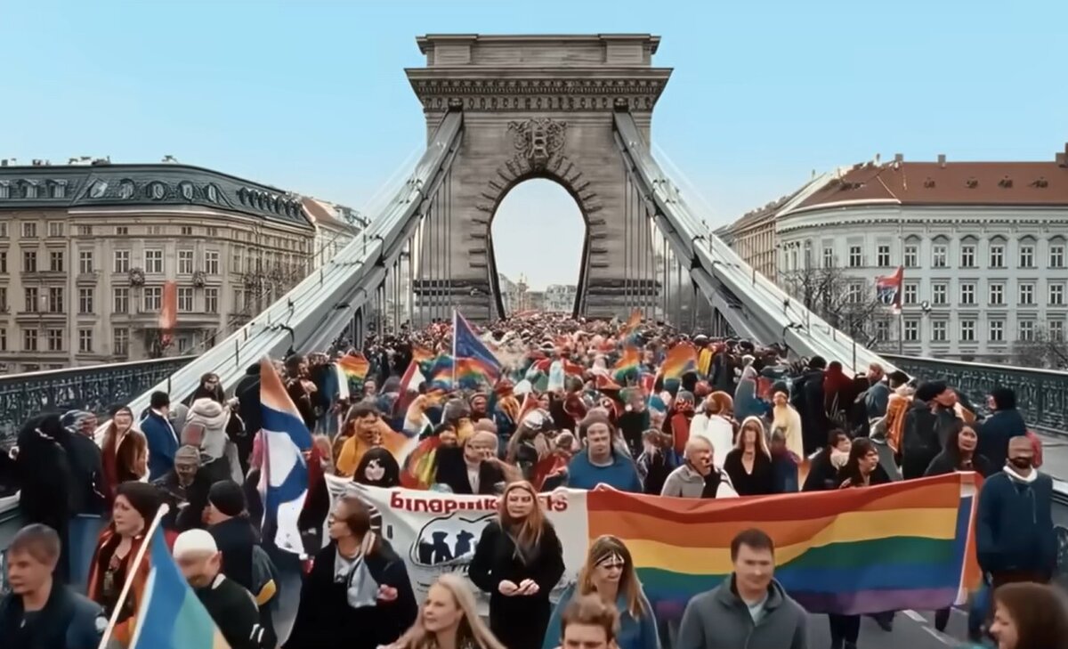 Pride-jelenet az Erste reklámjából