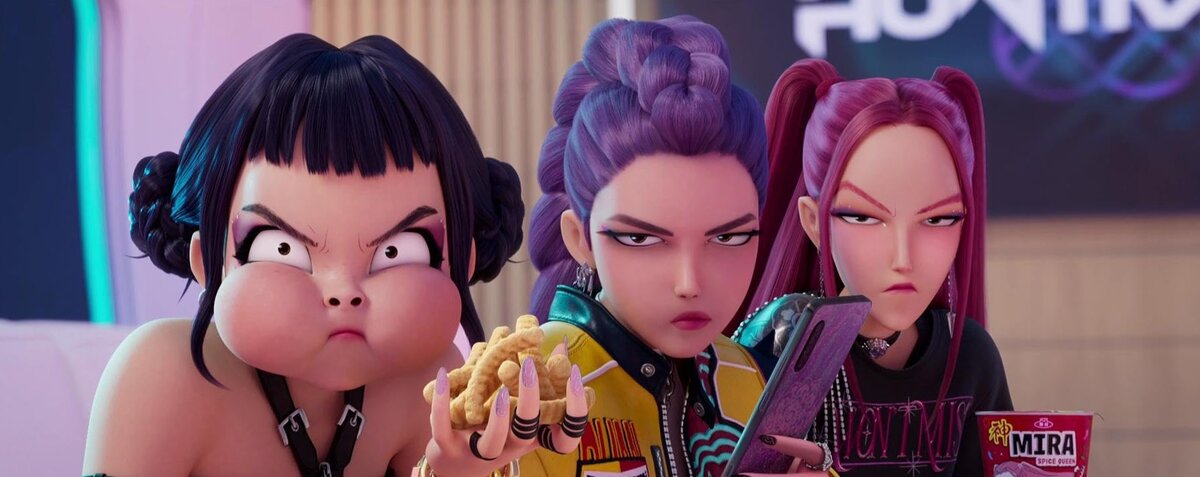Részlet a K-pop démonvadászok című filmből.