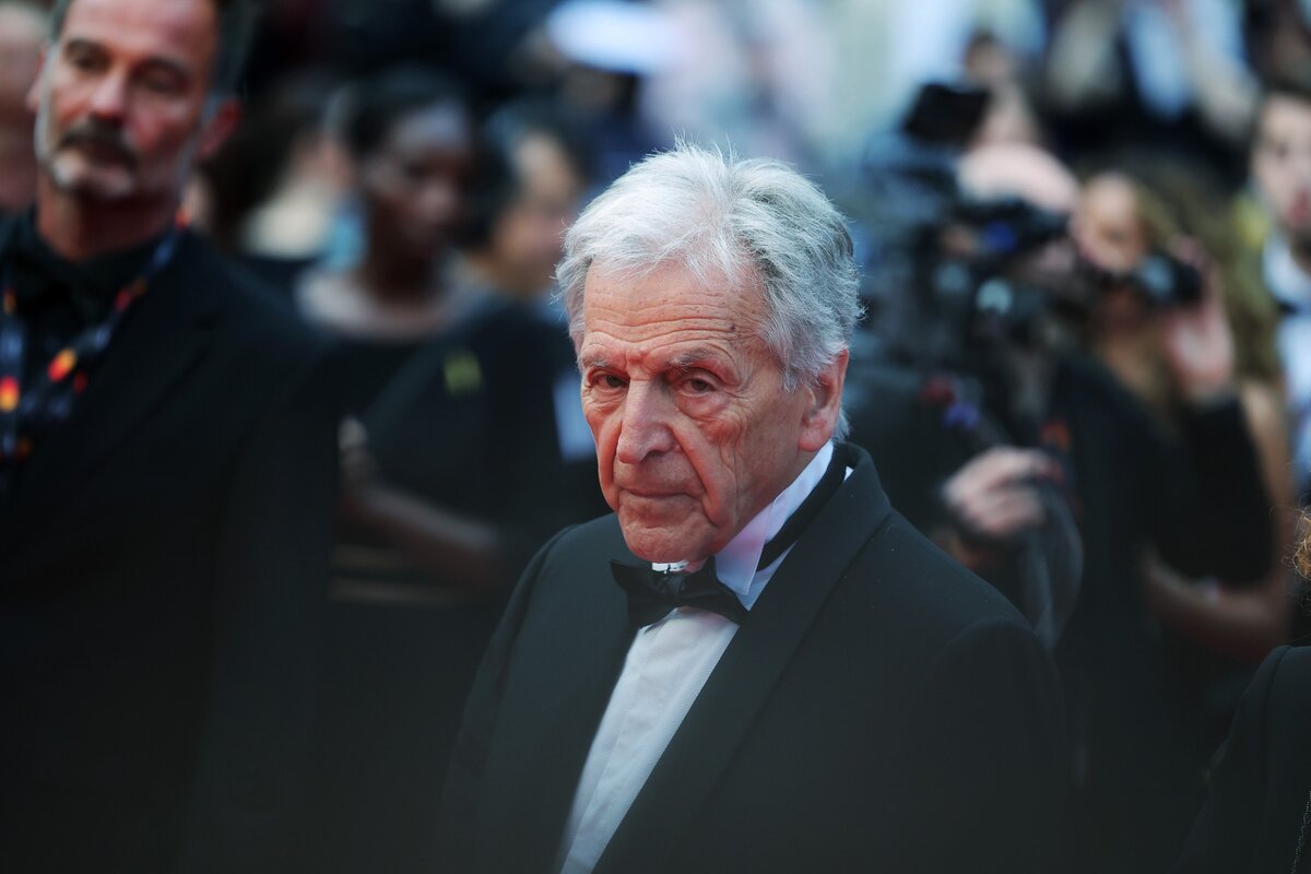 Costa-Gavras görög-francia filmrendező a 2024-es cannes-i filmfesztiválon.