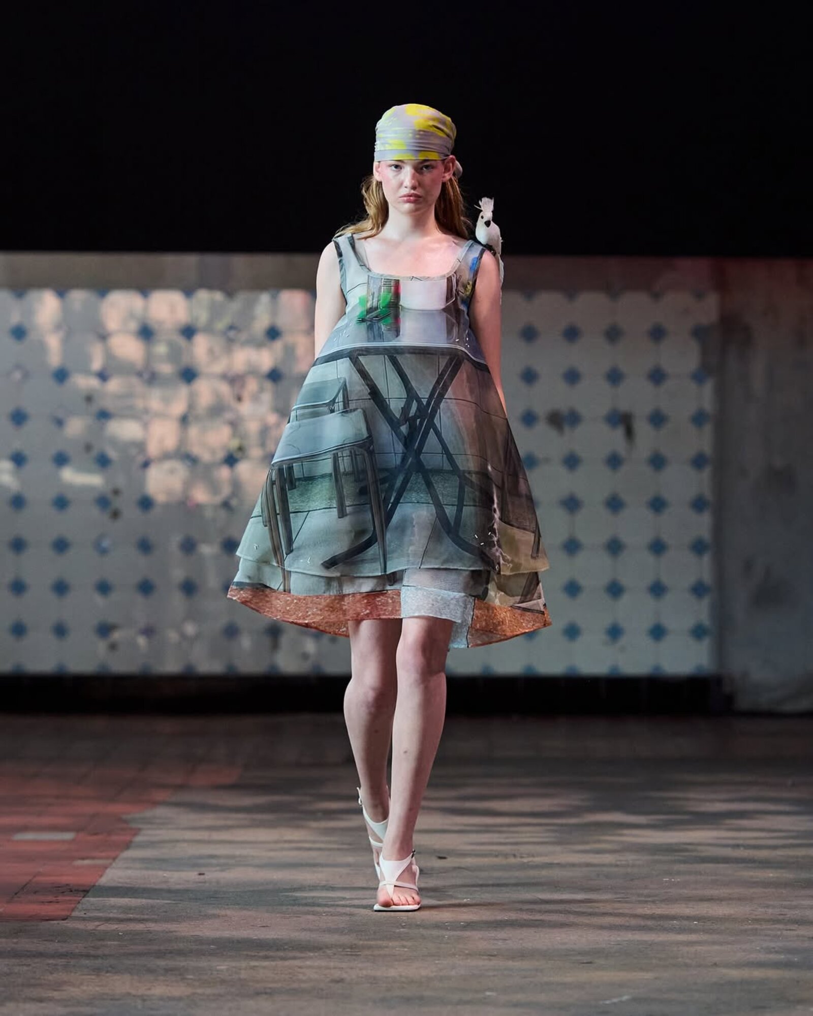 A The Swedish School of Textiles diákjai is bemutatták munkáikat a koppenhágai divathéten.