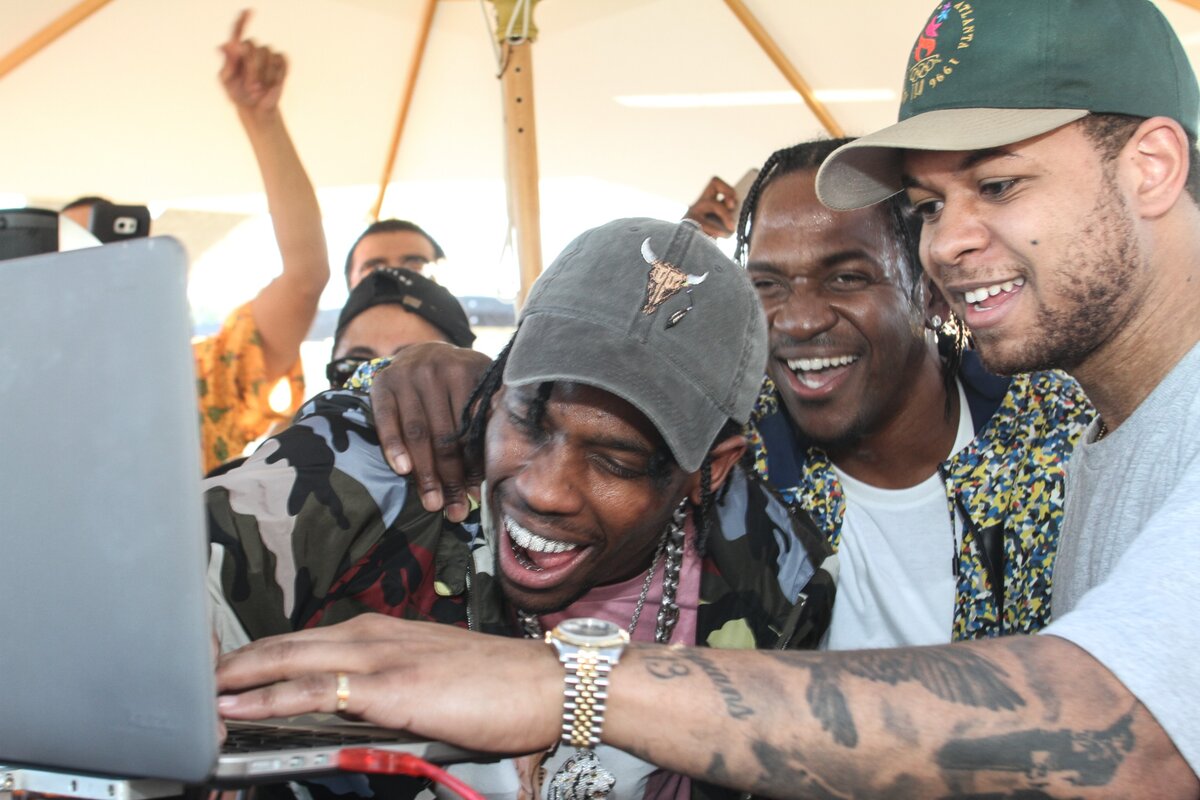 Pusha T és Travis Scott 2016-ban még nem voltak fasírtban
