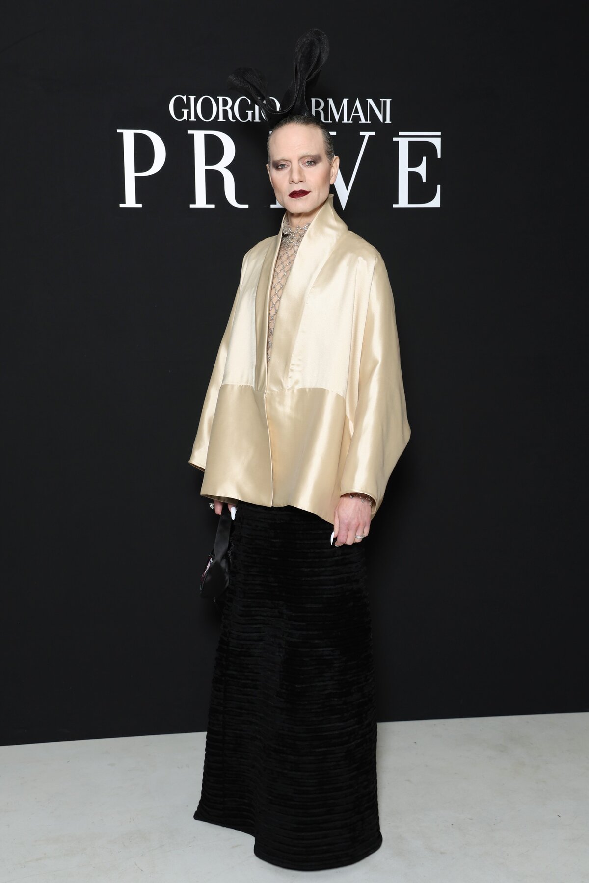Jordan Roth részt vesz a Giorgio Armani Privé Haute Couture 2025 tavaszi-nyári bemutatóján a Párizsi Divathét keretében 2025. január 28-án, Párizsban, Franciaországban. (Fotó: )