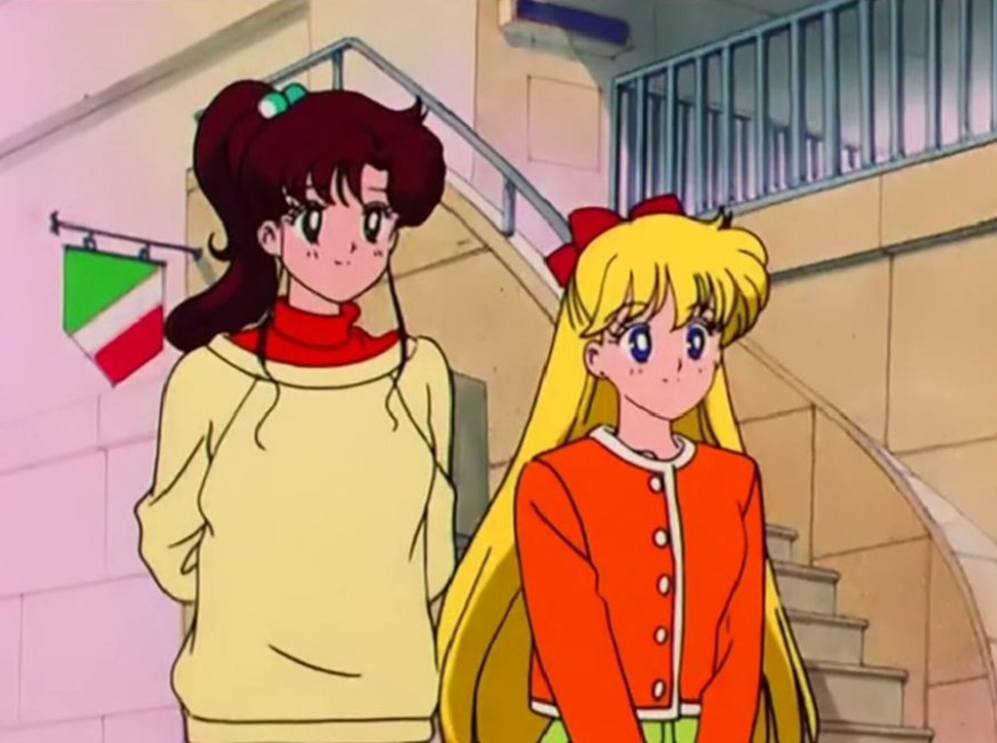 Részlet a Sailor Moon című animéből.