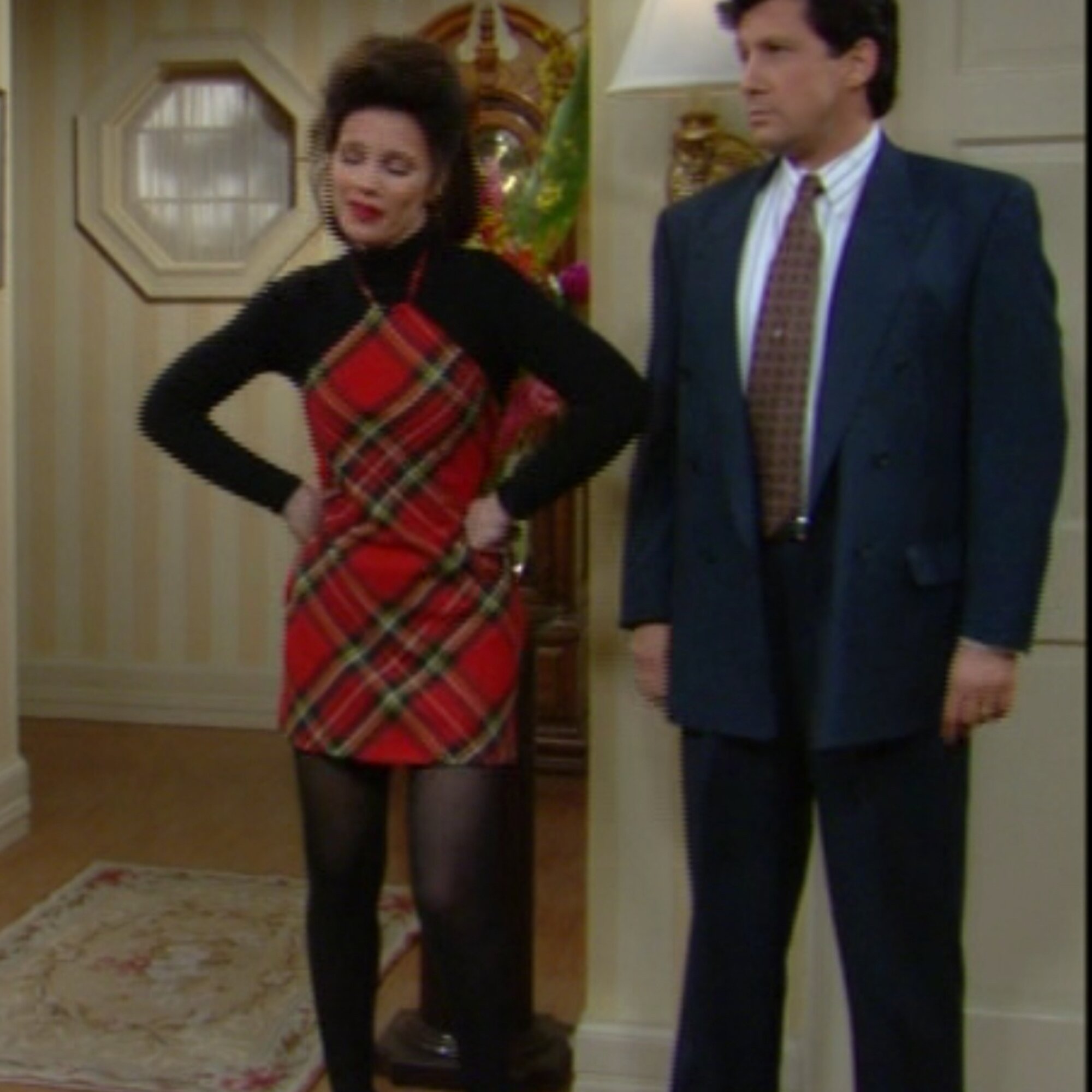 Fran Drescher Fran Fine-ként a Dadus című sorozatban.