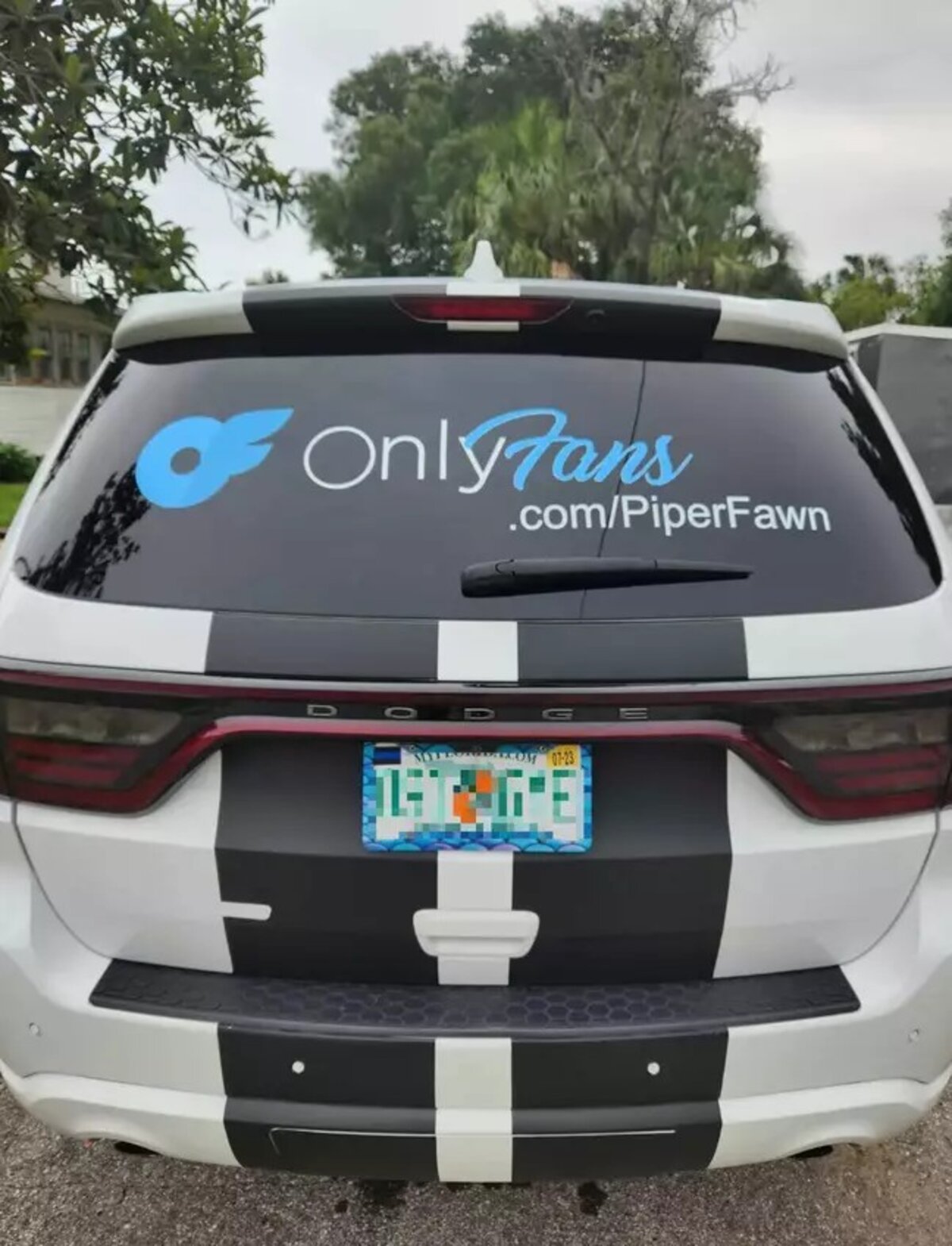 A 35 éves floridai szülő OnlyFans hirdetése saját autóján