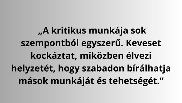 És ez az idézet miből lehet?
