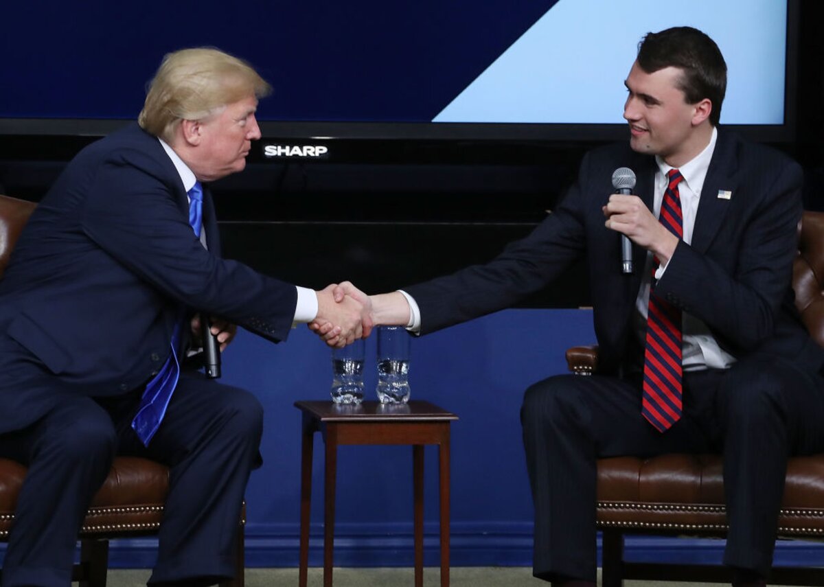 Charlie Kirk, Donald Trump, merénylet