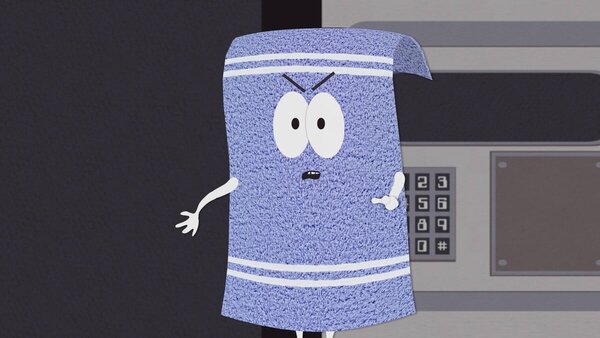Jól ismert figura Towelie is. Mi a kedvenc illegális tevékenysége a törölköző karakternek?
