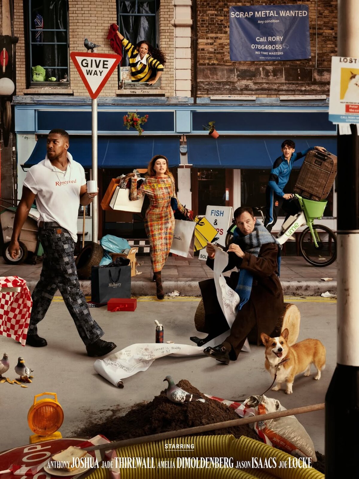 Andrew Garfield, FKA Twigs, Emma Thompson, Ian Wright, Chloe Kelly, Anthony Joshua, Jade Thirlwall, Amelia Dimoldenberg, Jason Isaacs, Joe Locke, Munroe Bergdorf, Will Poulter, Ambika Mod és Brian Cox a British GQ címlapján.